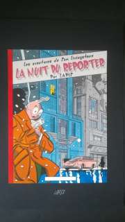 Lapone, Antonio - Project de couverture original au encre de Chine et aquarelle - Les avontures de Sam Livingstone - (1998) | Catawiki