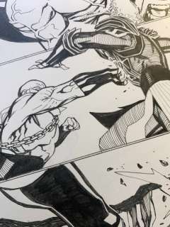 Bernard Chang | POWER MAN:TIMELESS #1 page10 original art | Bernard Chang