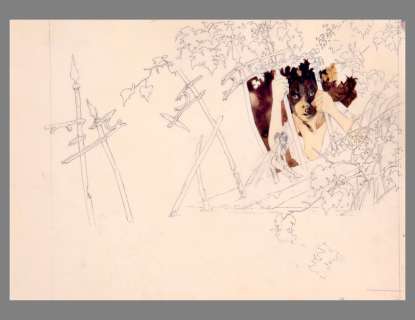 Loisel | Peter Pan, illustration Ã  l’encre de Chine et Ã  … | Banque Dessinée