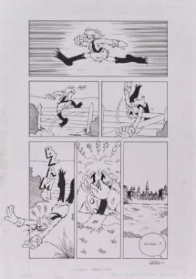 Baptiste Delengaigne | Trop tard | La Galerie de la Bande Dessinée