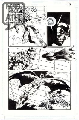 Cam Kennedy | Batman Judge Dredd - Vendetta in Gotham 1 Page 17 | Panel Page Art