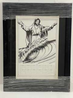 Vintage Rick Griffin Tales From The Tube Comic Art 1979 Calendar | Los Angeles Estate Auction