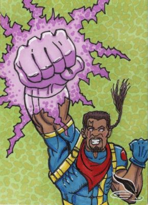 Marco Galli | Tdart 2026 X-Men Sketch Card Drop #58 - Bishop | TDArt