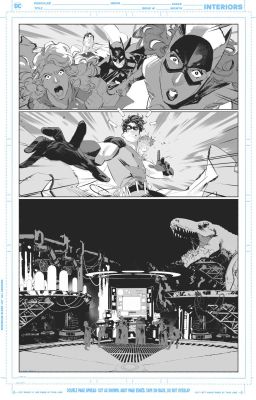 Adrián Gutierréz | Batman/Superman: World Finest #50 Page 01 | Black Diamond