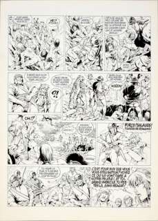 Jean-Yves Mitton... | Jean-Yves MITTON (1945) Vae victis ! Planche 14. Encre... | Coutau Bégarie