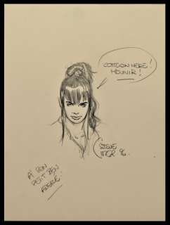 Steve Cuzor - dessin sur papier libre dimension 20,5 x 27 cm… | Arthema Auction