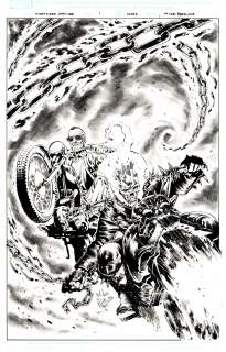 Mike Perkins - johnny blaze ghost rider #1 - cover!