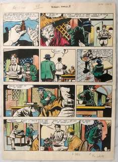 Jan Kordaat - (Jean Valhardi) -  Originele pagina Diamanten - Other - (1946) | Catawiki