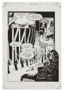 Star Wars | Signed "Tales of the Jedi: Dark Lords of the Sith" Original Comic Book Art | Julien’s