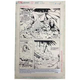 DC Forgotten Realms #6 Original Storyboard Production Comic Art | Los Angeles Estate Auction