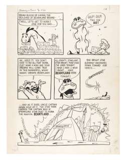 Beany & Cecil 1963 Comic Book Page Original Art. | Van Eaton Galleries