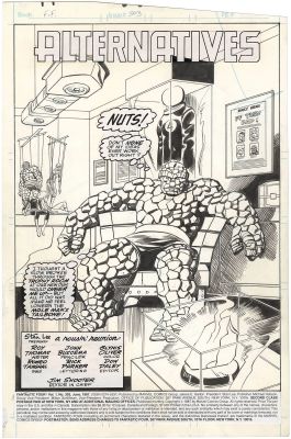 John Buscema | Fantastic Four #303 p1 (Splash) | Nostalgic Investments
