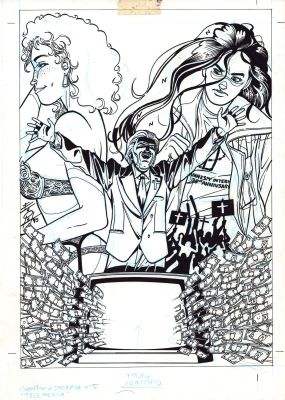 [1995/03] Sprayliz #5 (Telemessia) cover | Krazy Art Gallery