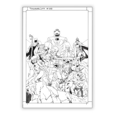 Declan Shalvey | Thundercats : Issue 25 Variant Cover Art | Declan Shalvey
