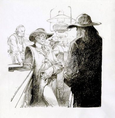 François Boucq, Alejandro Jodorowsky (Scénariste) | L’ÉCHINE DU DRAGON_COUVERTURE DU TIRAGE DE TÊTE | 2DGalleries