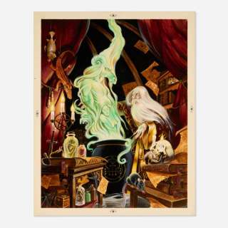 Steve Purcell, Different Worlds #36 Cover Painting Original Art (Chaosium, 1984) | Landry Pop Auctions