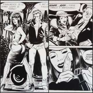 Giovanni Romanini - 2x original pages - Page volante - EO | Catawiki