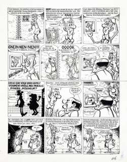 DEVOS - « Génial Olivier » - Planche originale n°738… | Collauctions