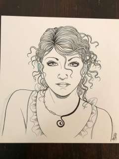 Paola Cannatella - original illustr. "L’inchiostro di Jack" - Page volante - (2017) | Catawiki