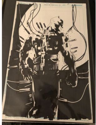 Jock , Jock | Batman Who Laughs Issue 2 Page 3 Splash By Jock | ComicArtFans Classifieds