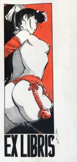 Michetz, Marc - Dessin original Â«Â Ex- LibrisÂ Â» couleurs - ’Kogaratsu’ - (2017) | Catawiki