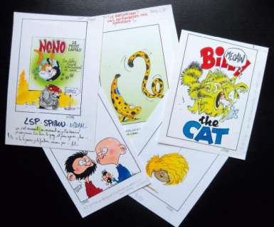 Midam | Exceptionnel ensemble de dessins originaux réalisée pour le magazine | Kahn et Associés