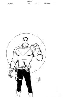 Chris Sprouse | Sprouse - Tom Strong: Strongmen of America Logo (Published) | ComicArtFans Classifieds