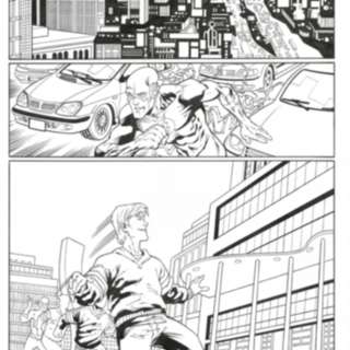 Ron Adrian, Art Thibert - Flash #8/Page 1