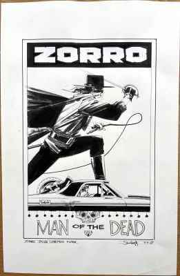 Sean Gordon Murphy | Murphy - First Zorro Cover | ComicArtFans Classifieds