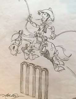 Achdé (Hervé Darmanton) - Dessin original - Lucky Luke | Catawiki