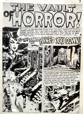 Wally Wood - Wally Wood - Ec - Haunt of Fear Page (1951)