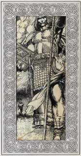 Barry Windsor-Smith "Ireland" Fantastic Islands Portfolio plate illustration. | Profiles in History