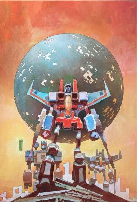 Toni Fejzula | Transformers #2 G Variant Cover | The Green Room