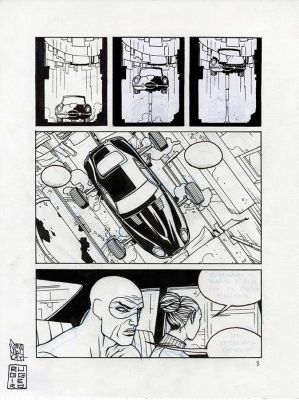 Giuseppe Camuncoli, Lorenzo Ruggiero | Giuseppe Camuncoli - "Diabolik: Colpo a Spaccanapoli" Page 8 | ComicArtFans Classifieds