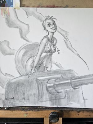Joe Chiodo | Tank Girl ’Tanks a Lot’ By Joe Chiodo | ComicArtFans Classifieds