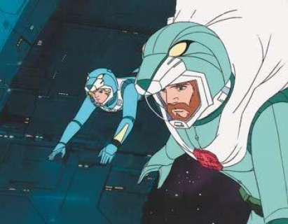 ULYSSE 31 - DIC, 1978. Beau cellulo d’Ulysse et Télémaque en com - binaison | Rossini