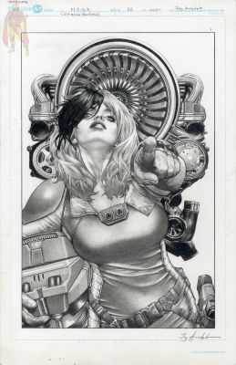 Jay Anacleto | Mask Vanessa Warfiled Issue 2 Cover By Jay Anacleto | ComicArtFans Classifieds