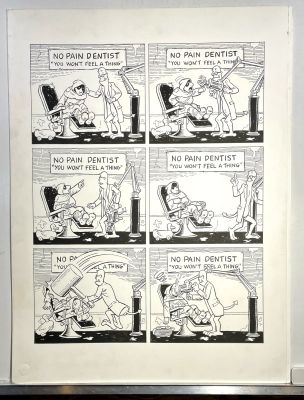 Paul Kirchner | Hieronymus & Bosch, "Dentist" | ComicArtFans Classifieds
