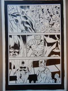Captain America Original art page by G Arney - Sol #3, (page 19) - EO | Catawiki