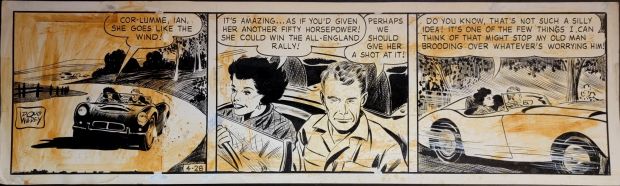 Doug Wildey | The Saint - Thursday April 28, 1960 By Doug Wildey | ComicArtFans Classifieds