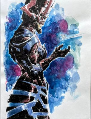 Jae Lee, June Chung | Galactus & Silver Surfer Painted Illustration Art By Jae Lee & June Chung 10 | ComicArtFans Classifieds