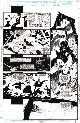 Scott McDaniel, Hector Collazo | McDaniel - Daredevil #329 Fall From Grace Part #3 P.8 | ComicArtFans Classifieds
