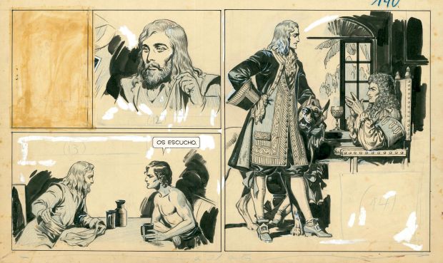 Jose Luis Salinas | Hernan El Corsario 5/20/1940 | ComicArtFans Classifieds