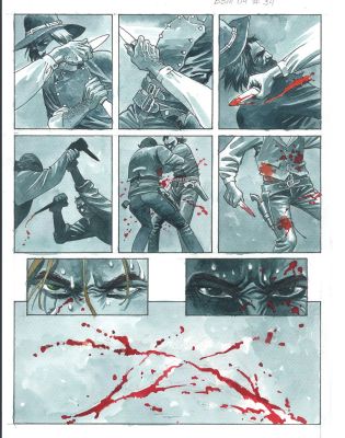 Eduardo Risso, Brian Azarello | Blood Brothers Mother Book 4, Page 34 | ComicArtFans Classifieds