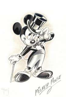 Ultra Stylish Mickey Mouse - Original Painting - Tony Fernandez | Catawiki