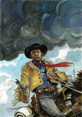 R.M. Guera | R.M. Guera - Western Cover Art | ComicArtFans Classifieds