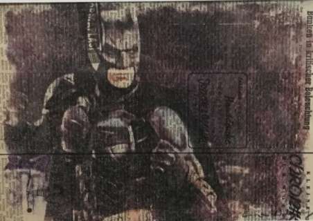 HA BATMAN  - Original artwork on a newspaper from 1952 - EO - (2018) | Catawiki