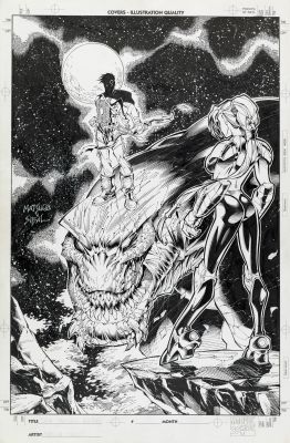 Jeff Matsuda & Jon Sibal - "Turok Dinosaur Hunter", 1998 | Urania Casa d’Aste