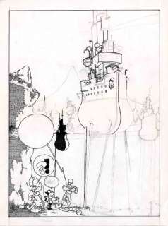 Smet, Peter de - Originele pagina (1e opzet) - Otto, Olivier en Oscar - Het verdwenen water - (1981) | Catawiki