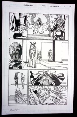 Defenders of the Earth #3 pg9-Dark Destiny-Alex Sanchez Art-Flash Gordon vs Ming | eBay US (Buy It Now)